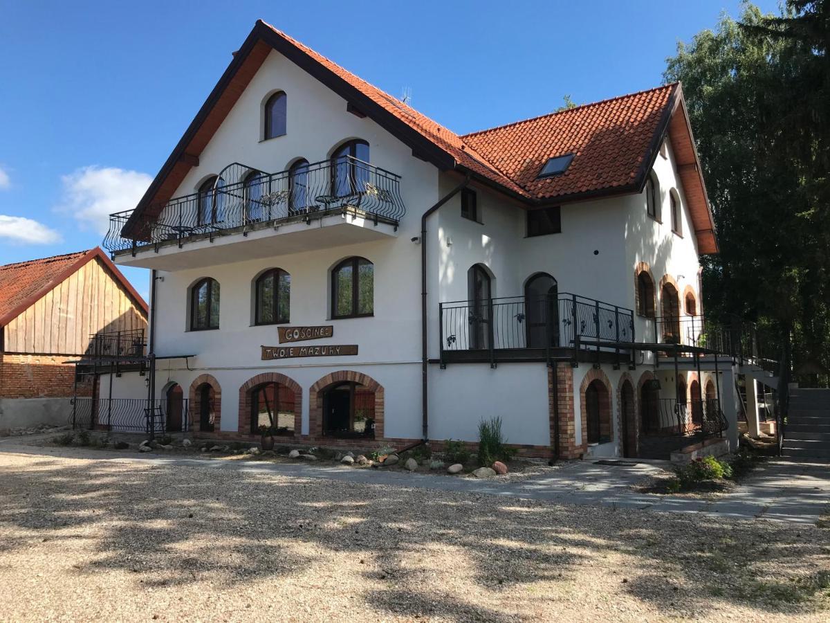 Gosciniec Twoje Mazury Nad Jeziorem Sniardwy Tuz Obok Plazy Nowe Guty Bagian luar foto